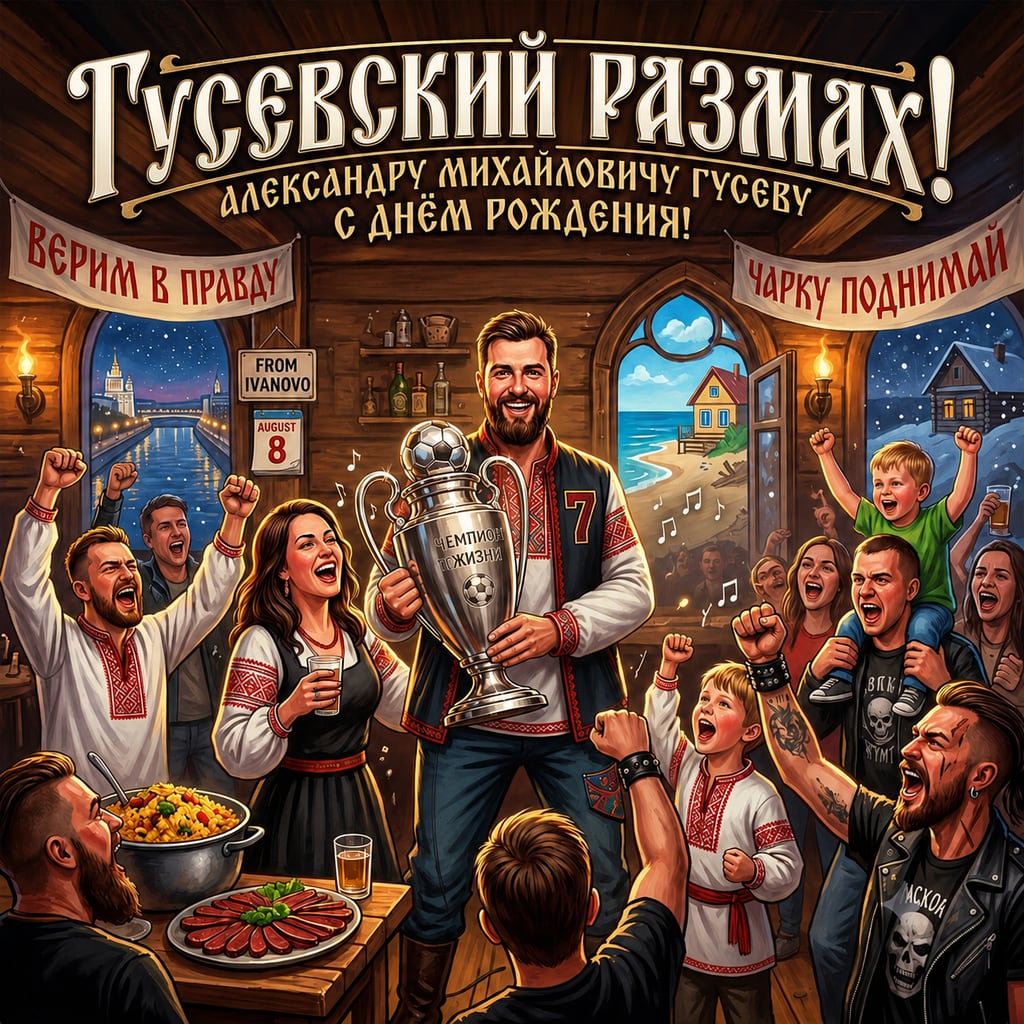 Обложка «С Днём рожденья, Александр!»